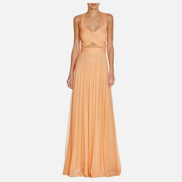Aqua Dresses & Skirts - Elegant Orange Maxi Dress